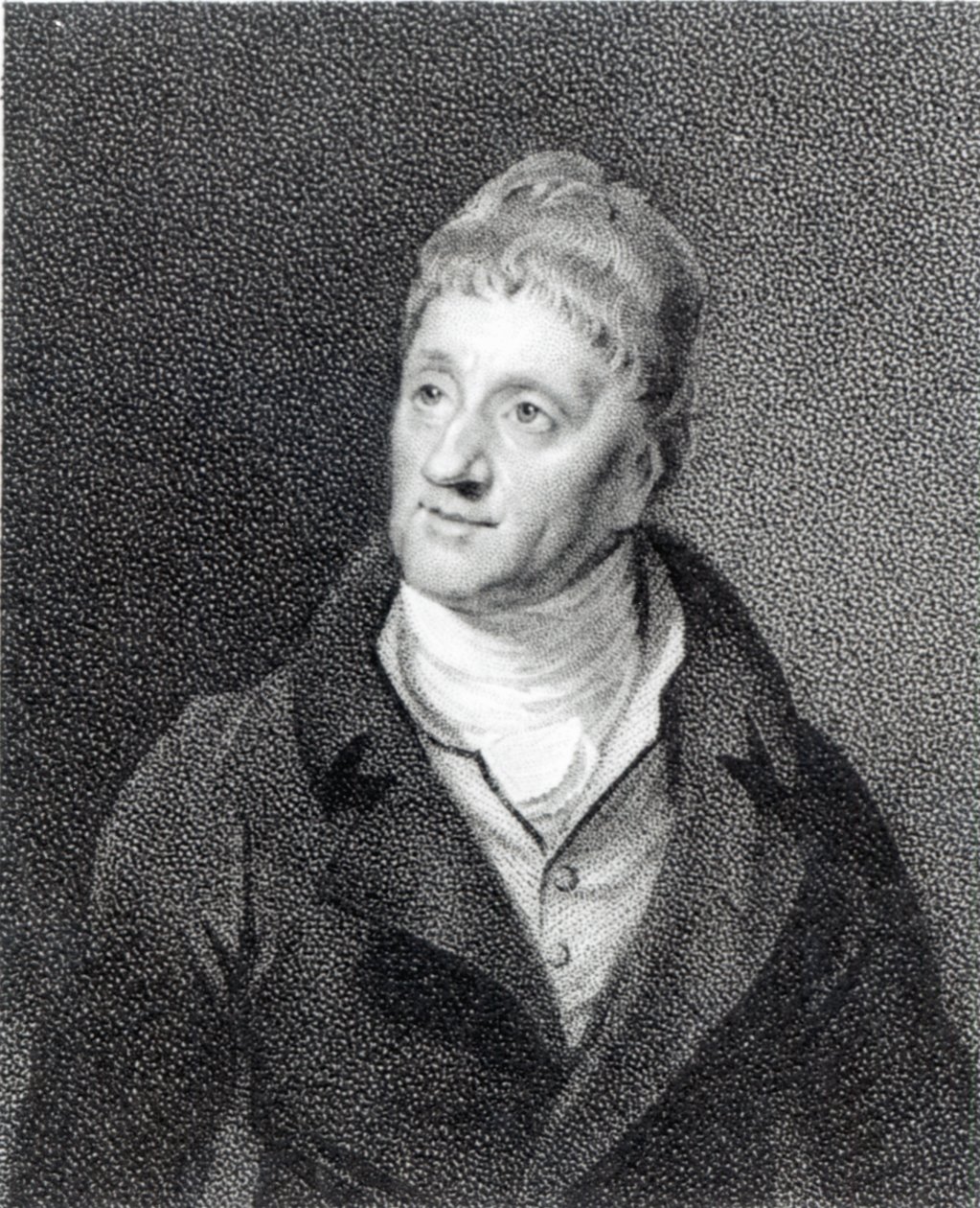 Portret van Sir John Soane door English School