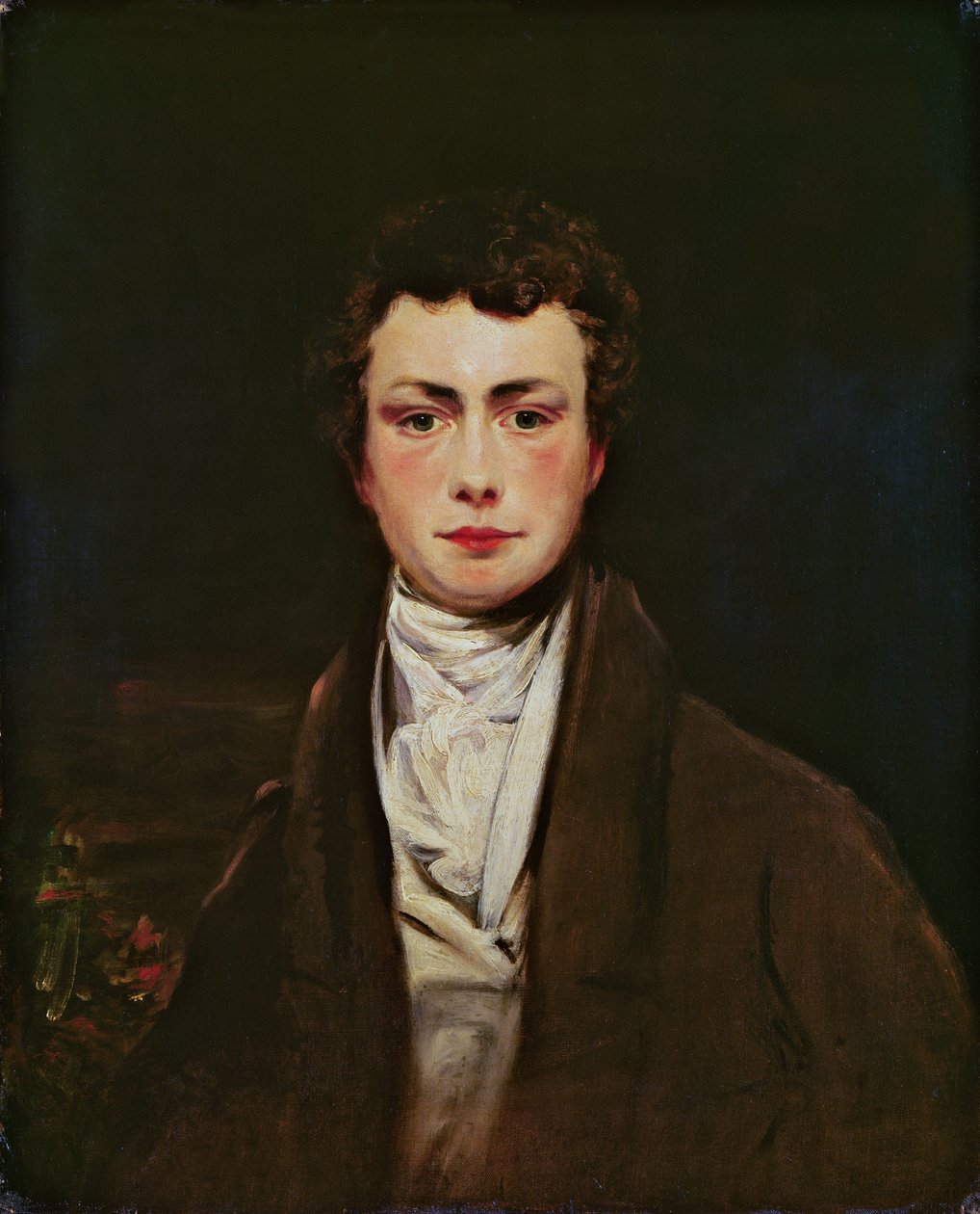 Portret van Thomas Moore (1779-1852) c.1800-05 door English School