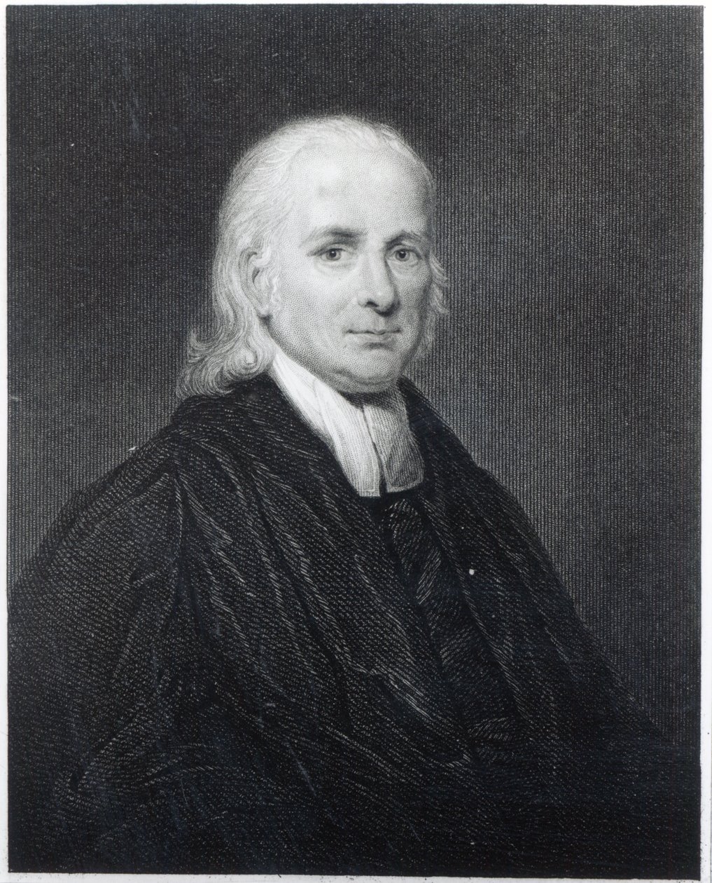 Ds. Friedrich Schwartz, gegraveerd door Edward Scriven door English School