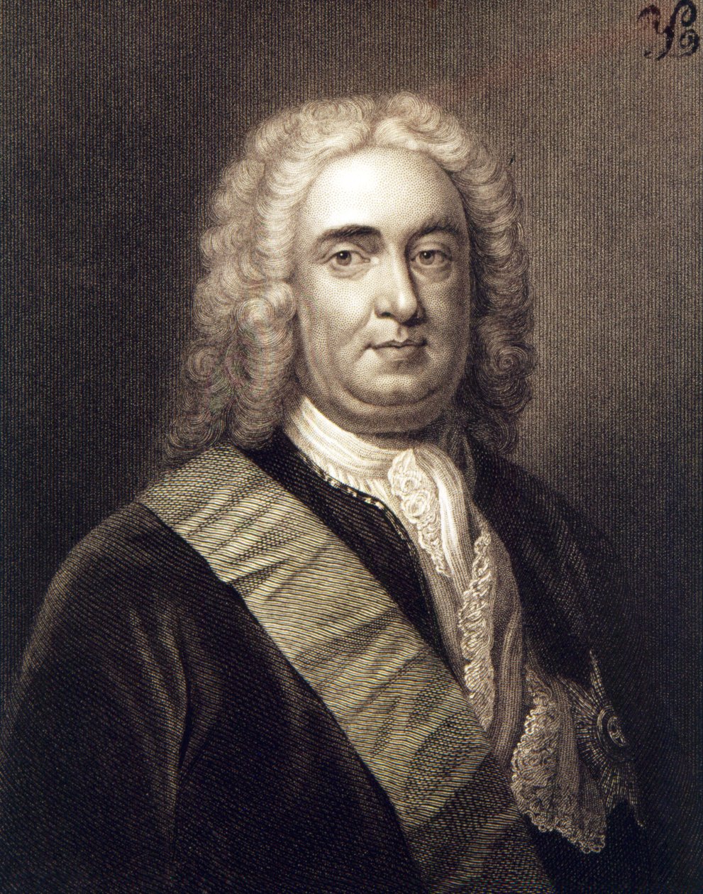 Robert Walpole (1676-1745) 1e Graaf van Orford door English School