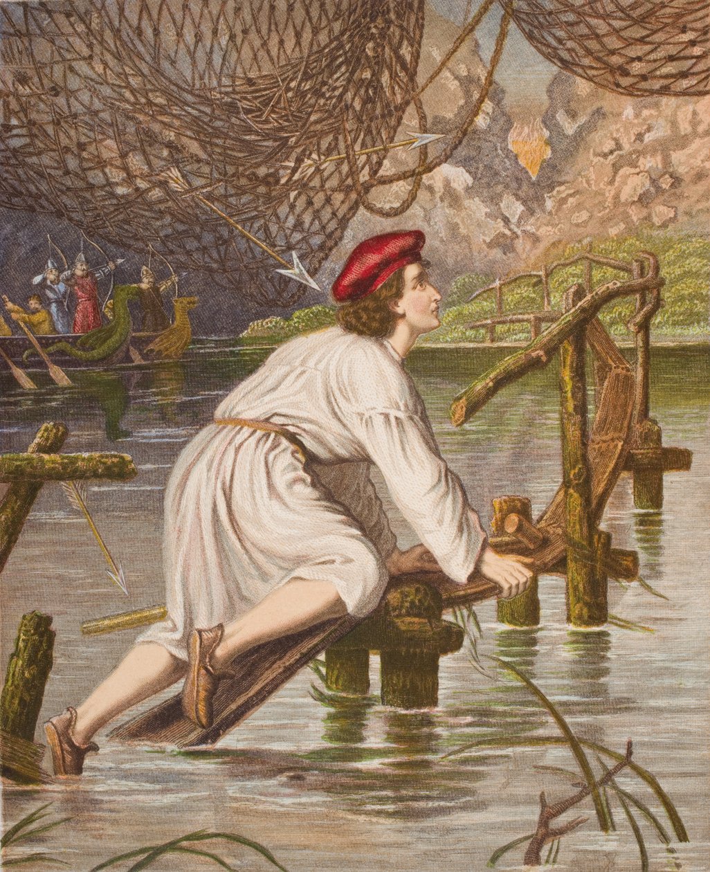 Tender Conscience steekt de brug over, illustratie uit 