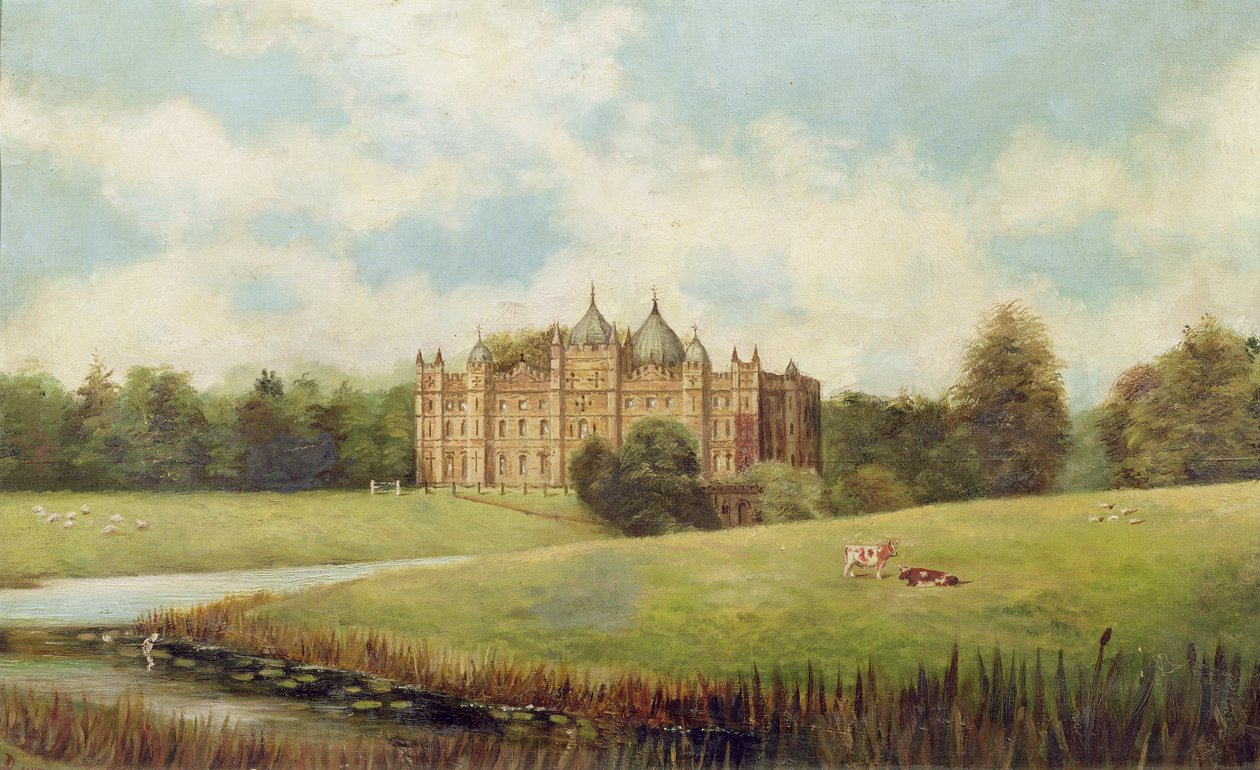 Tong Kasteel over de weiden (gesloopt) door English School