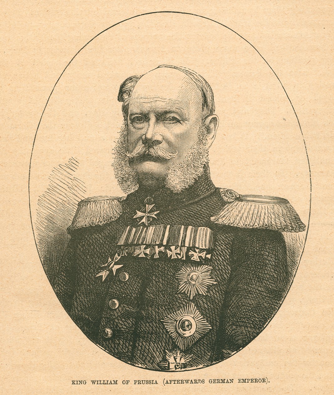 Willem I, Koning van Pruisen door English School