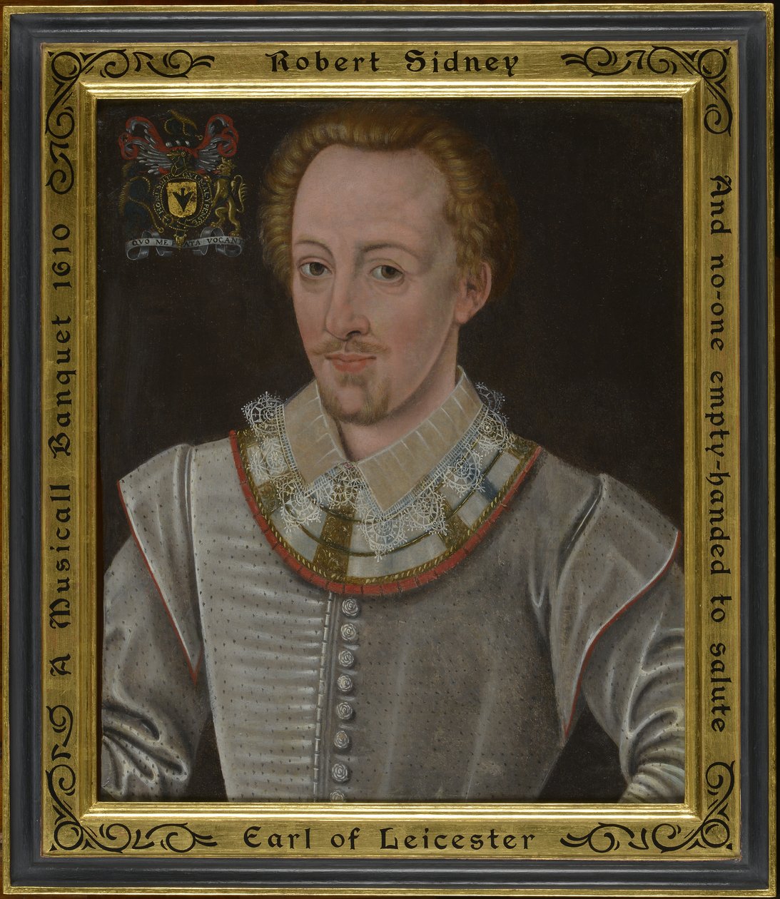 Portret van Robert Sidney, Burggraaf Lisle, 1e Graaf van Leicester door English School English School