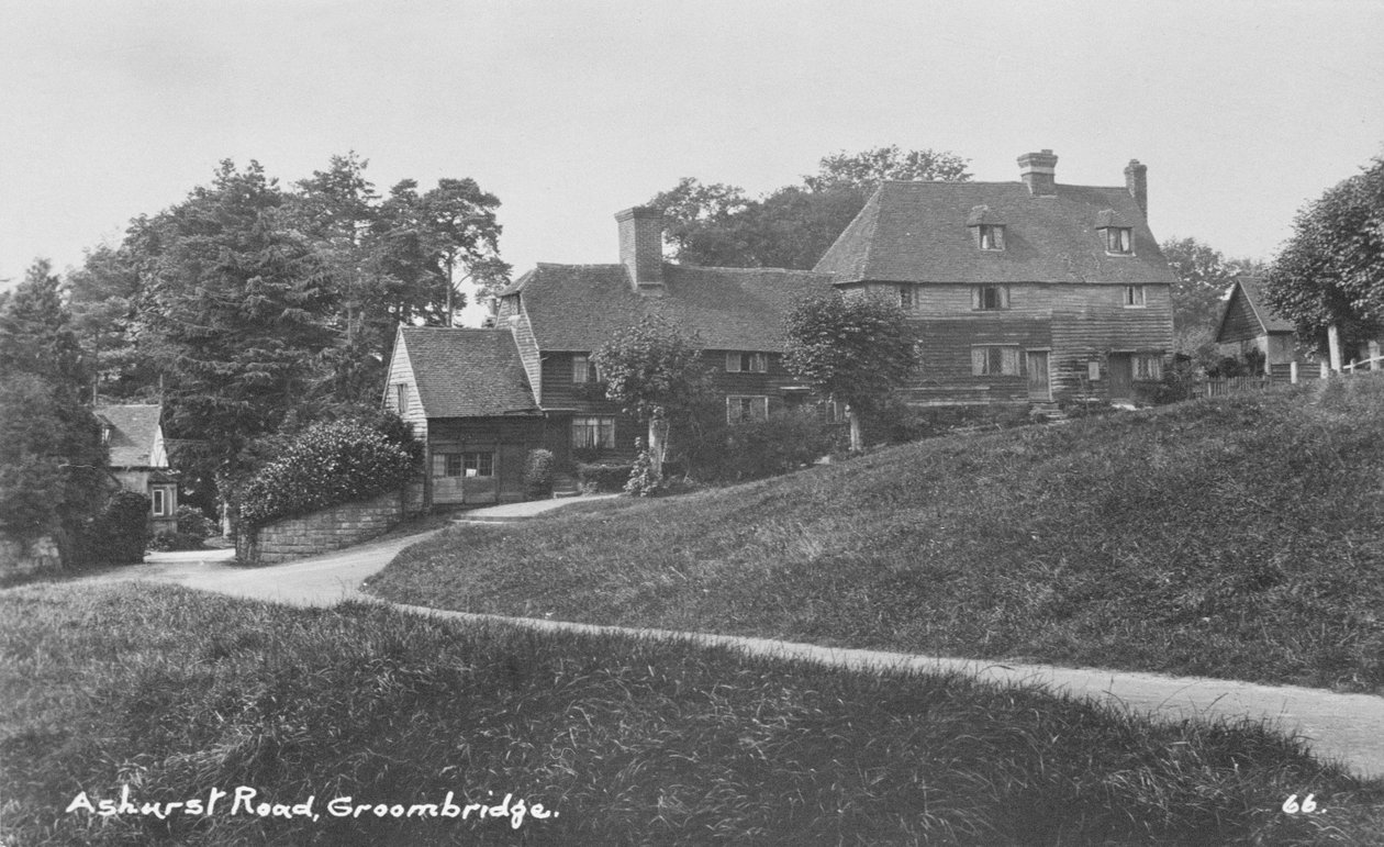 Ashurst Road, Groombridge, East Sussex, ca. 1910 door English Photographer