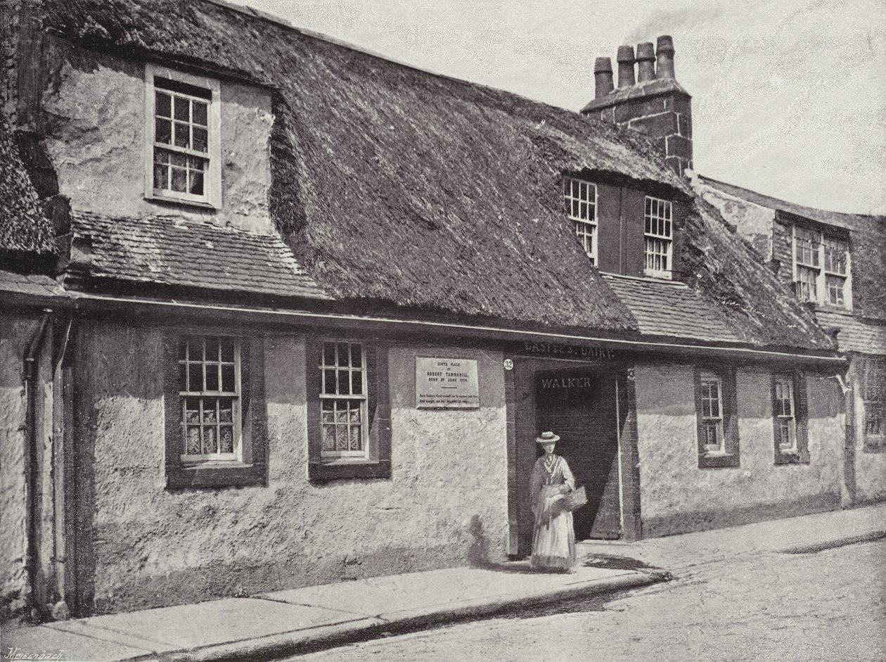 Geboorteplaats van Tannahill, Paisley door English Photographer