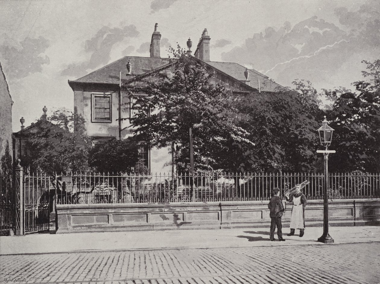 Christopher Norths Vroegere Huis, Paisley door English Photographer