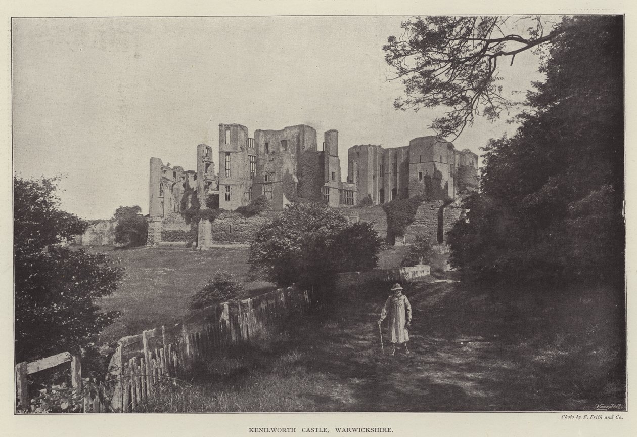 Kenilworth Kasteel, Warwickshire door English Photographer