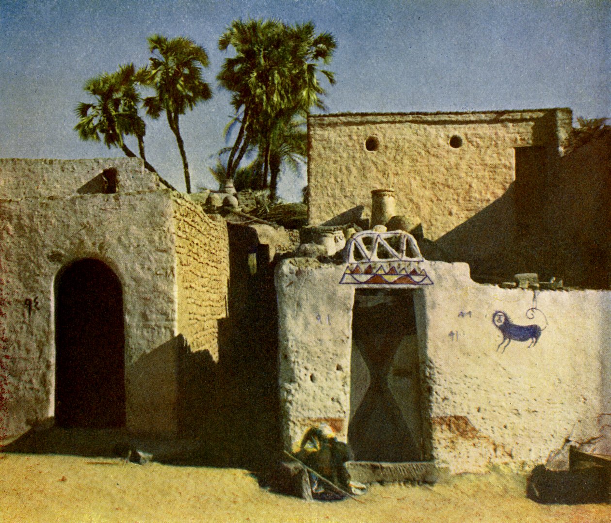 Nubisch huis op Elephantine-eiland door English Photographer