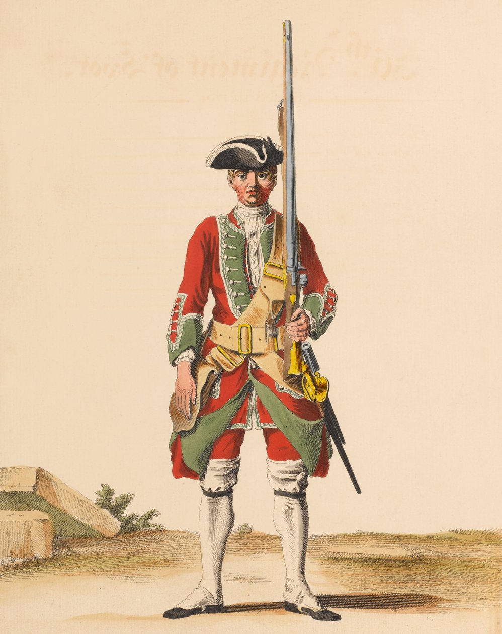 36e Regiment Voetvolk door English School
