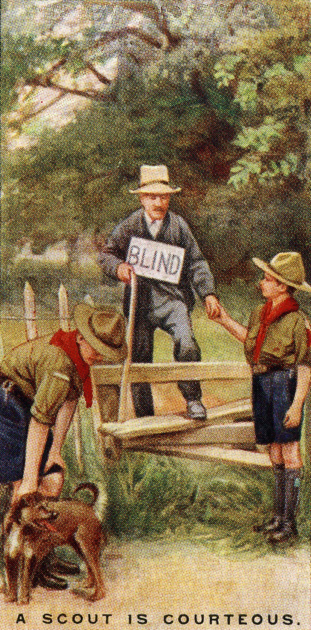 Een Scout is Hoffelijk, 1929 door English School