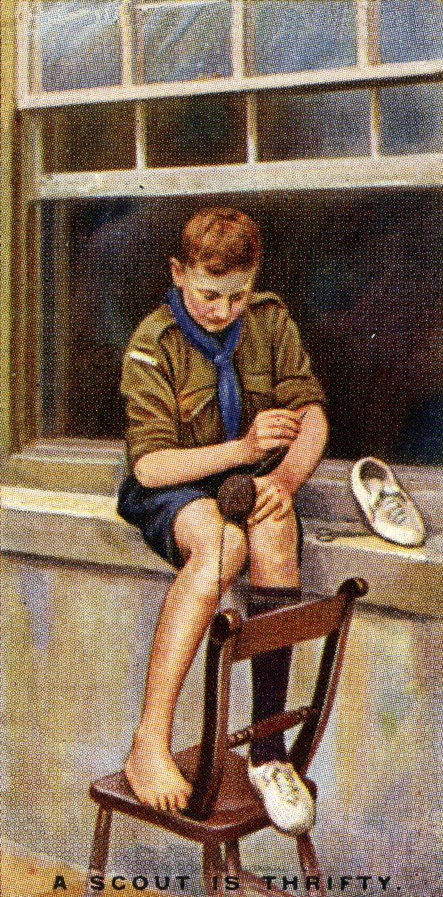 Een Scout is Zuinig, 1929 door English School