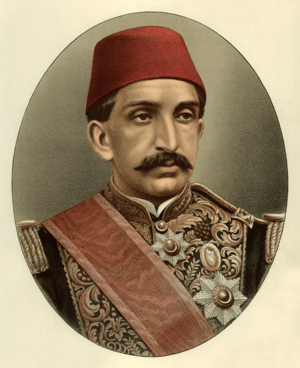 Abdul Hamid II, Sultan van Turkije door English School