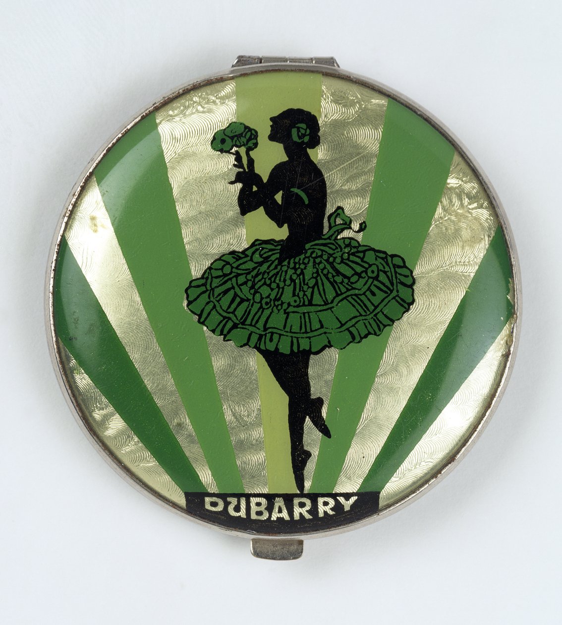 Ballerina Poederdoos, gemaakt door Dubarry, 1920-30 door English School
