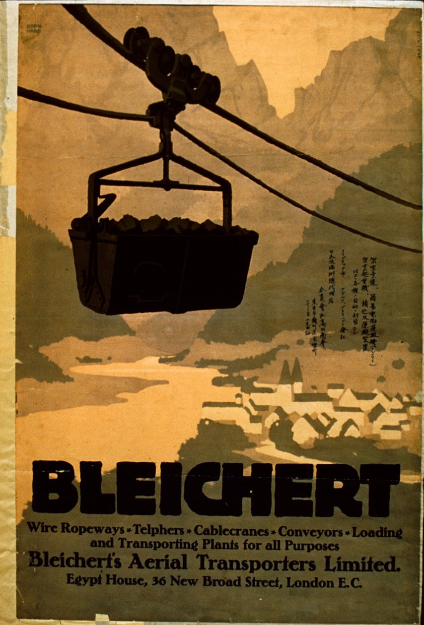 Bleichert Engineering Poster door English School