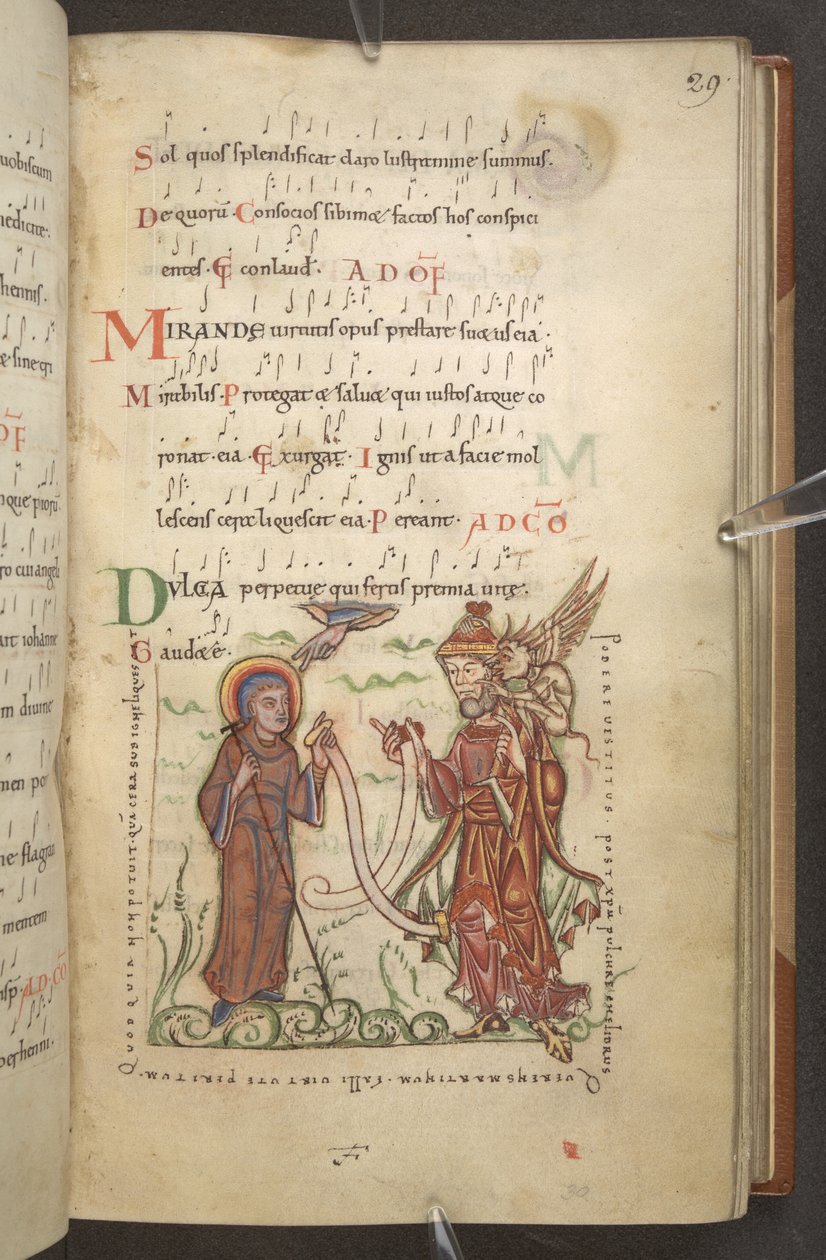 Katoen MS Caligula A XIV door English School