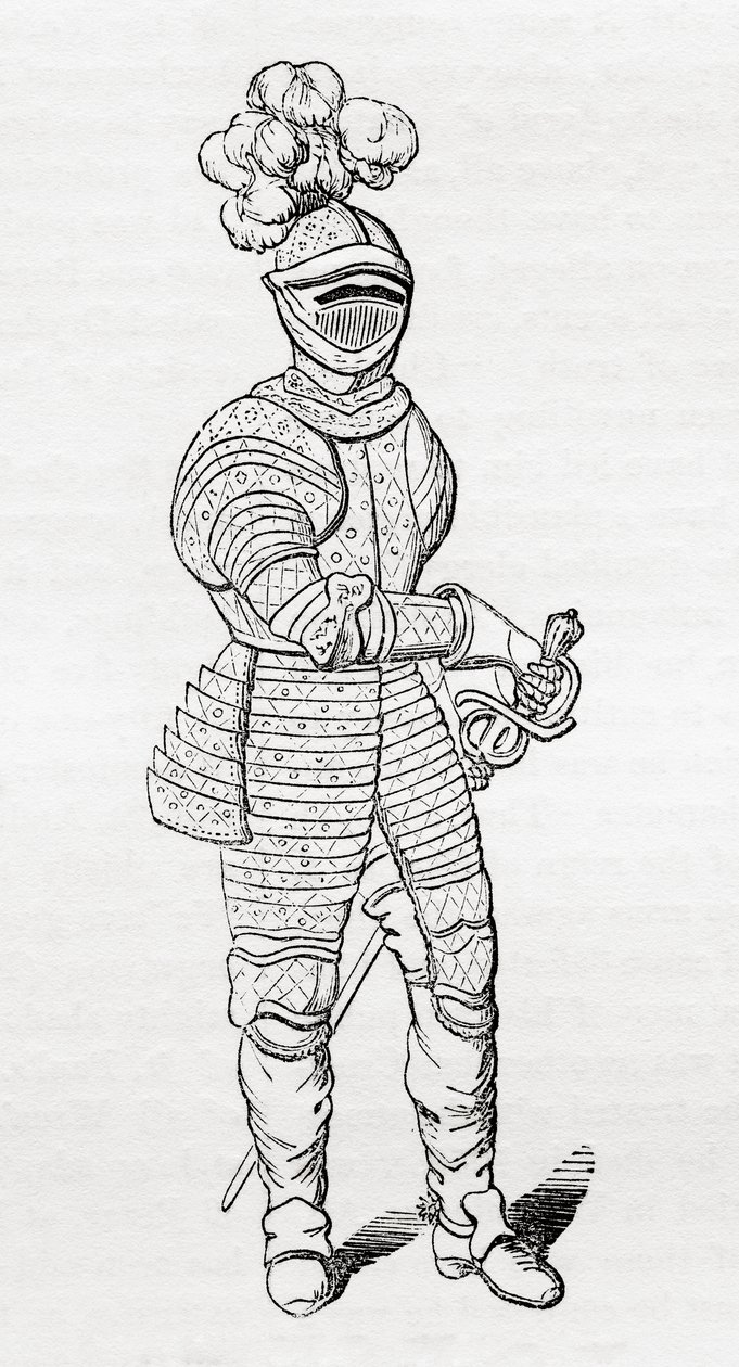 Cuirassier door English School