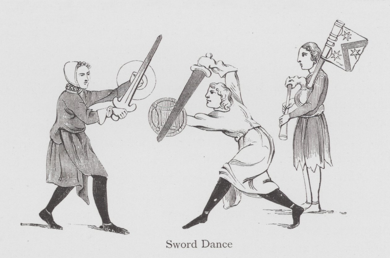 Dansen: Zwaarddans door English School