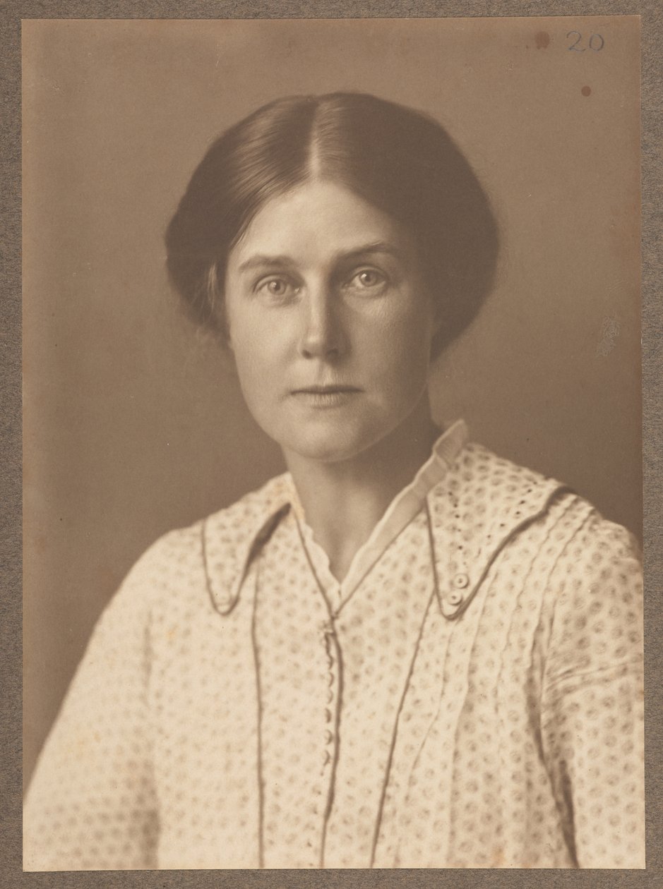 Harriet Weaver, oktober 1916 door English School