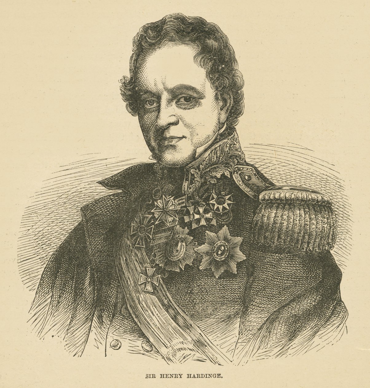 Henry Hardinge door English School