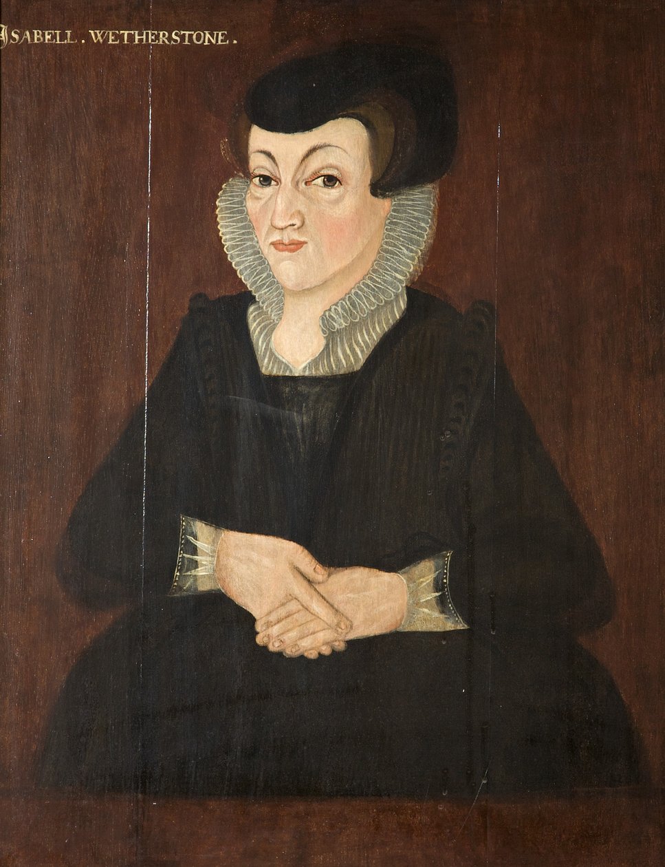 Isabell Wetherstone, ca. 1605 door English School