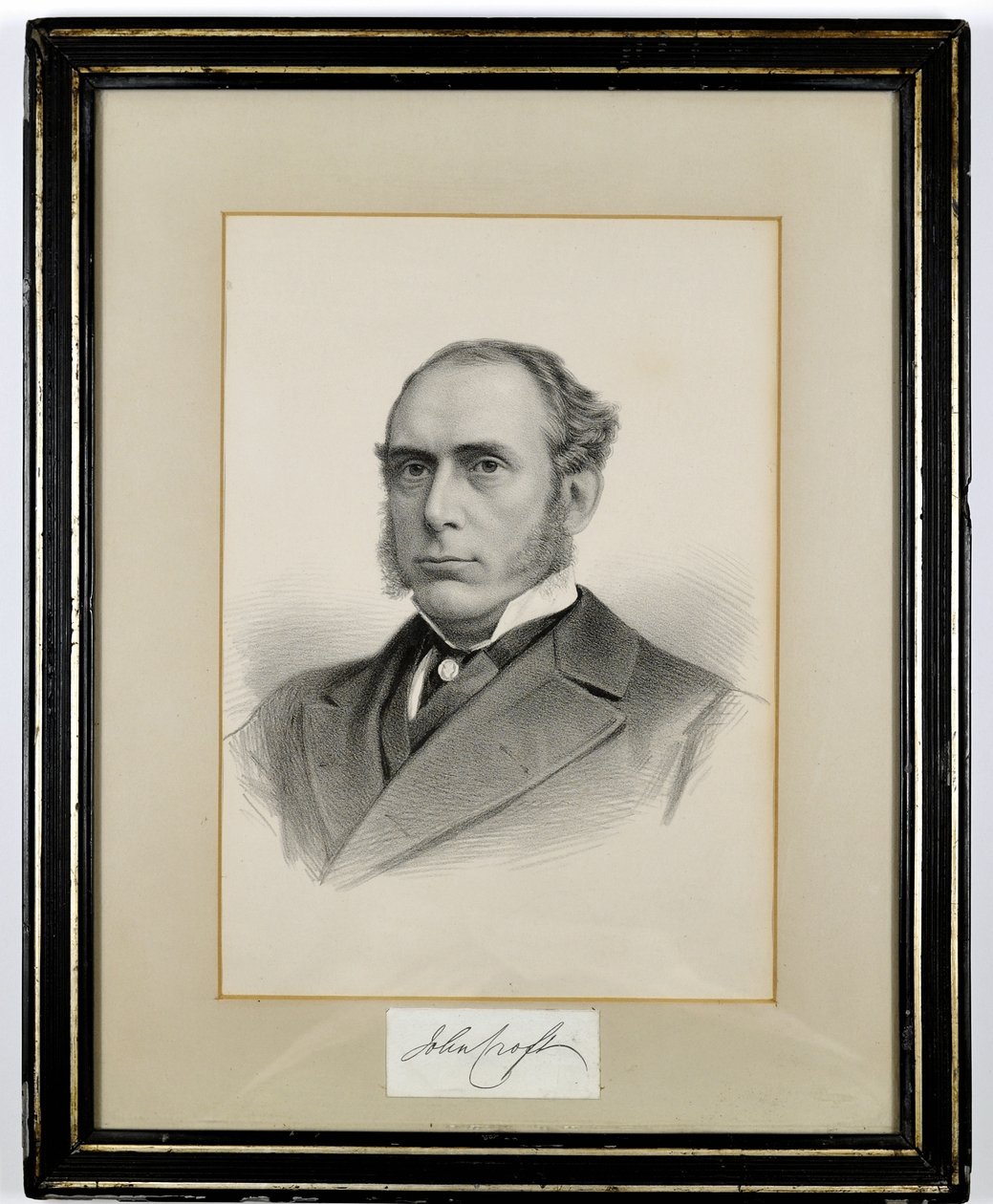 John Croft (ingelijste print) door English School