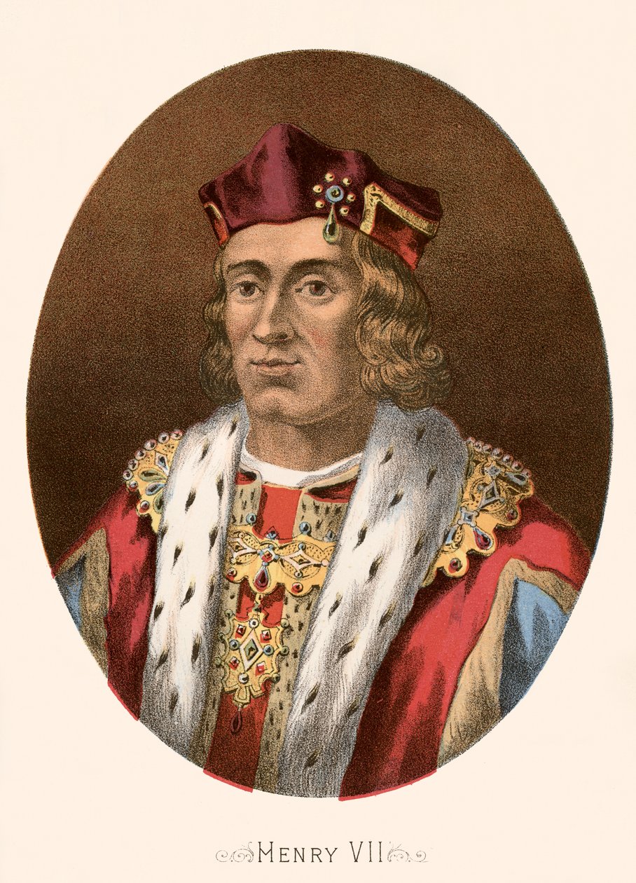 Koning Hendrik VII door English School