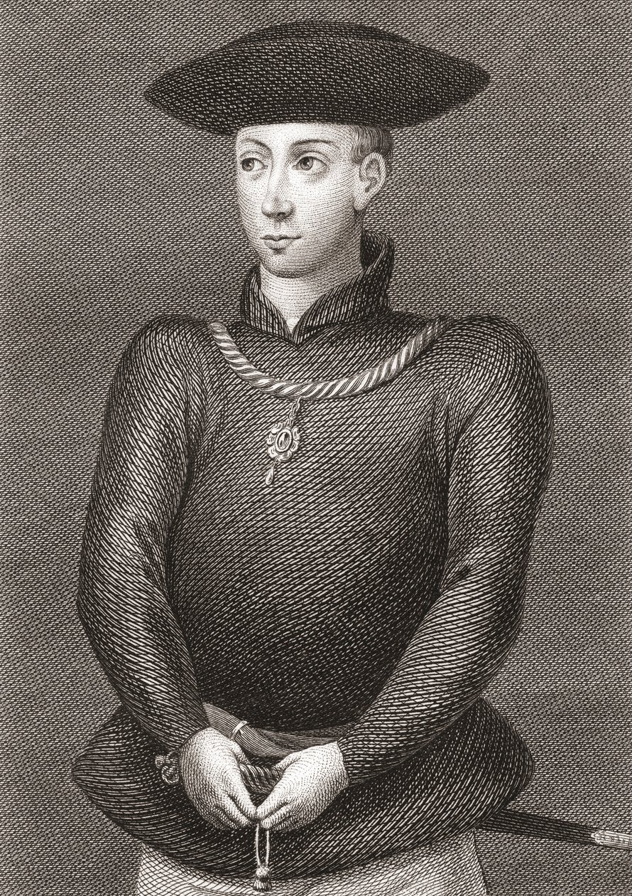 Koning Jacobus II van Schotland door English School