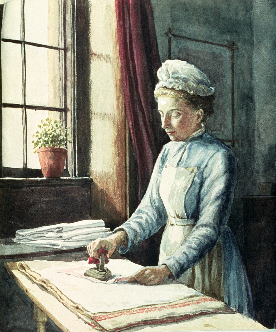 Wasmeid, c.1880 door English School
