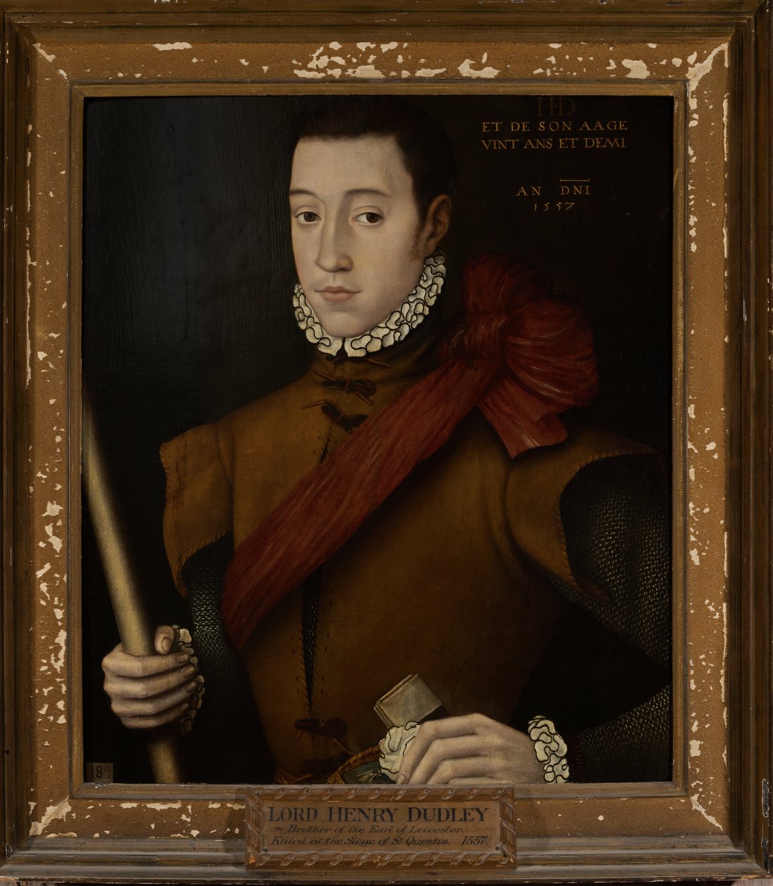 Lord Henry Dudley (1531-1557) door English School