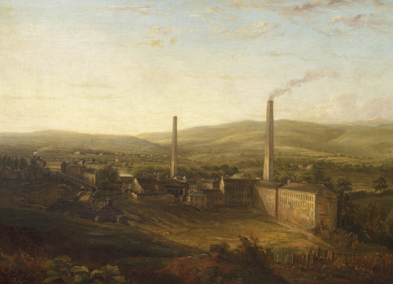 Lowerhouse Print Works, Burnley door English School