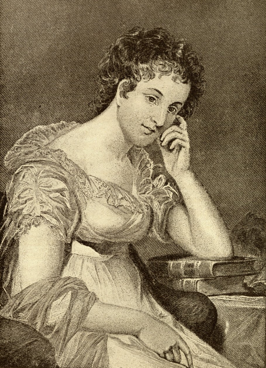 Maria Edgeworth (1767-1849) door English School