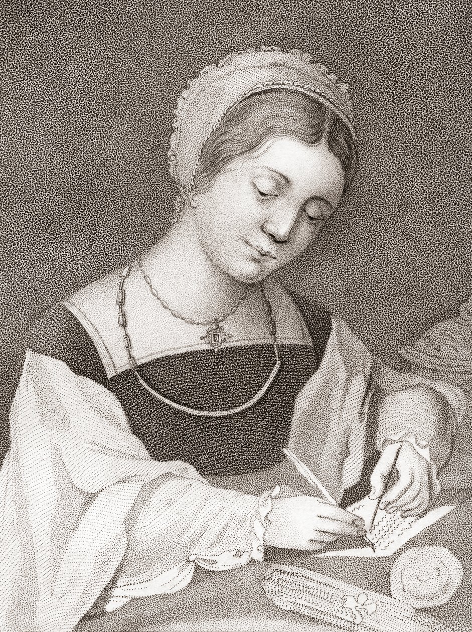 Mary, Koningin van Schotland door English School