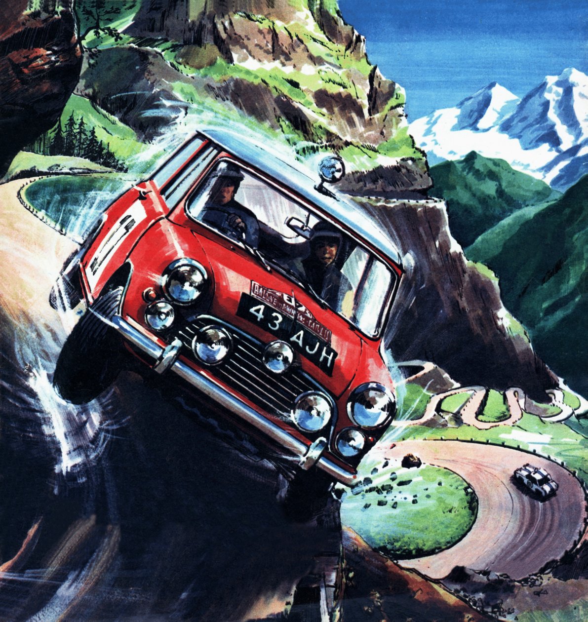 Rally van Monte Carlo door English School