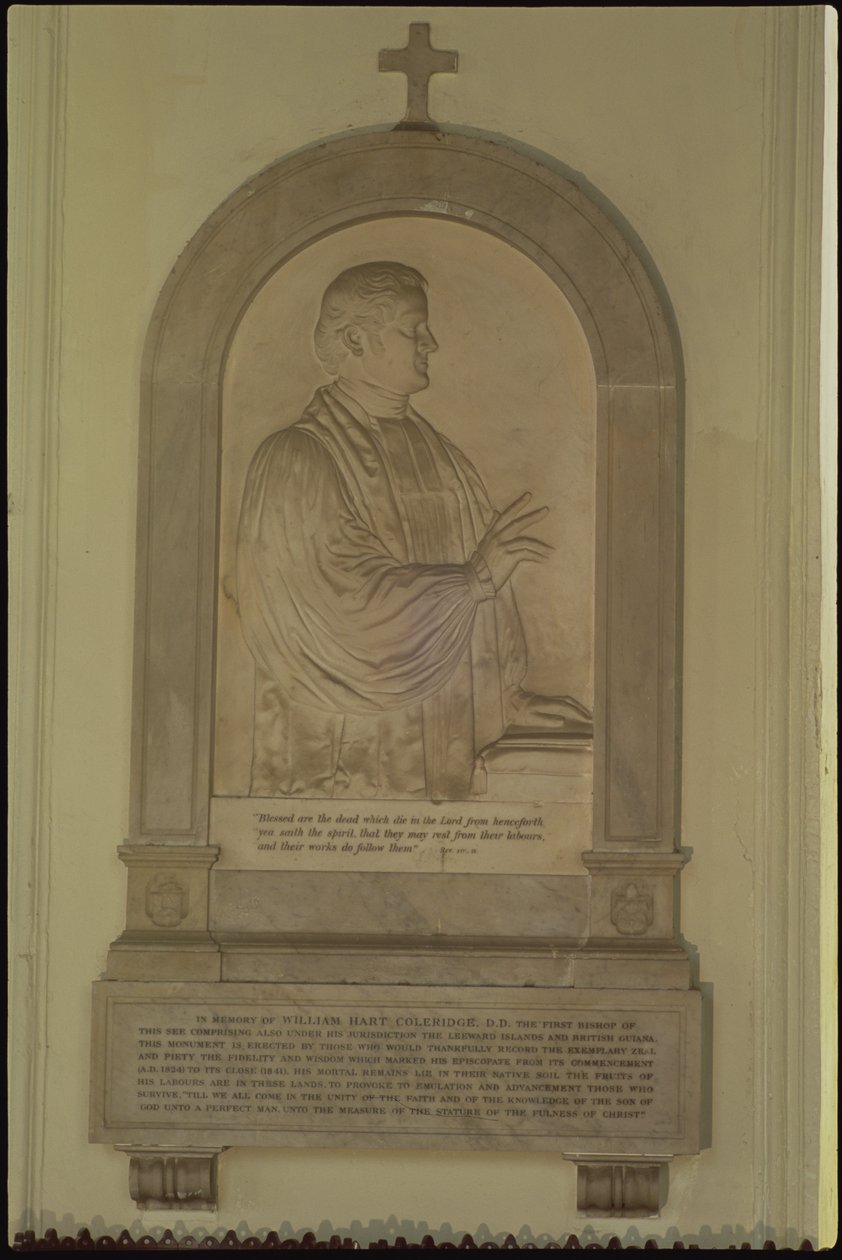 Monument voor William Hart Coleridge door English School