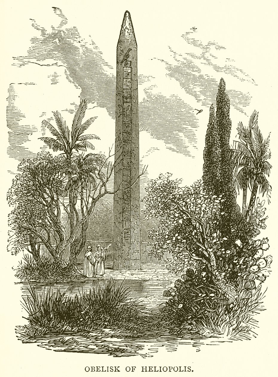 Obelisk van Heliopolis door English School