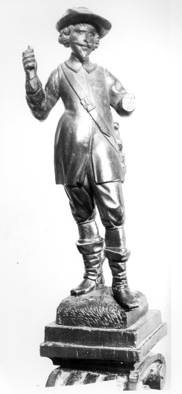 Officier van Musketiers, 1638 door English School