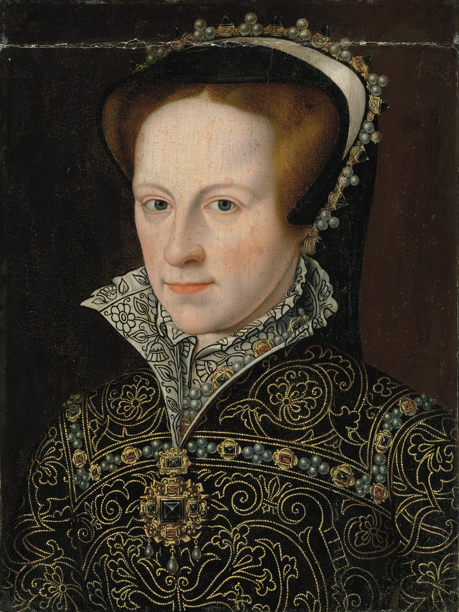 Portret van Maria I door English School