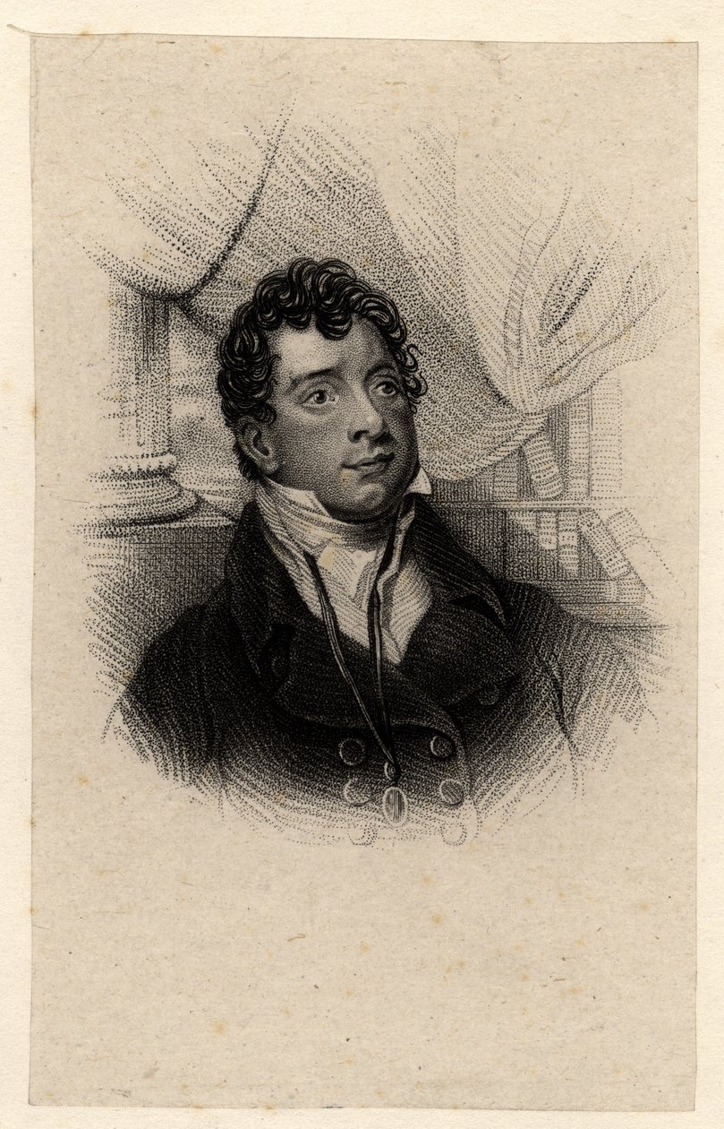 Portret van Thomas Moore (1779-1852) door English School