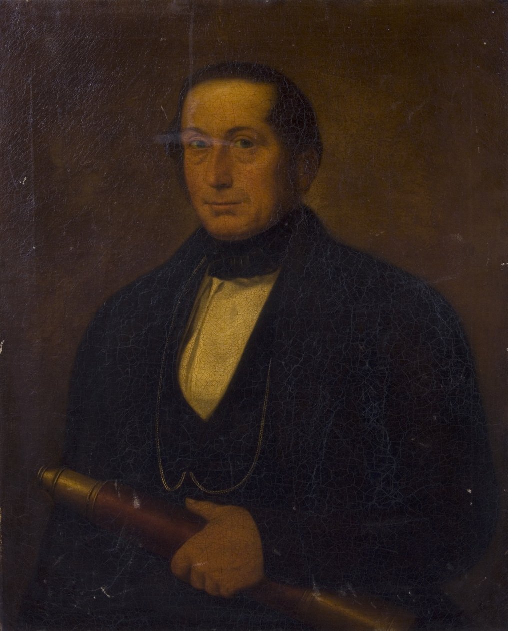 Portret van een man door English School