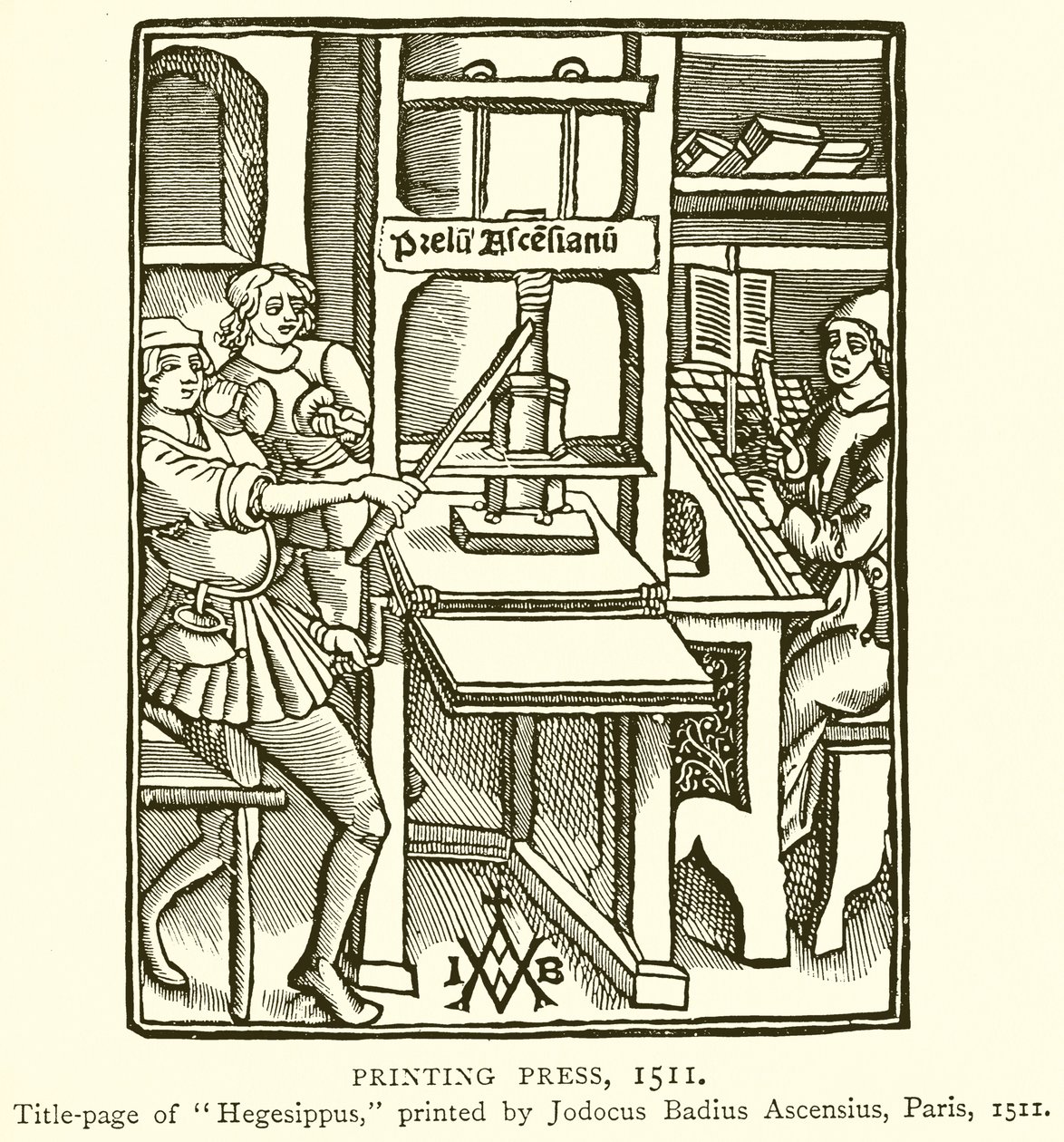 Drukpers, 1511 door English School