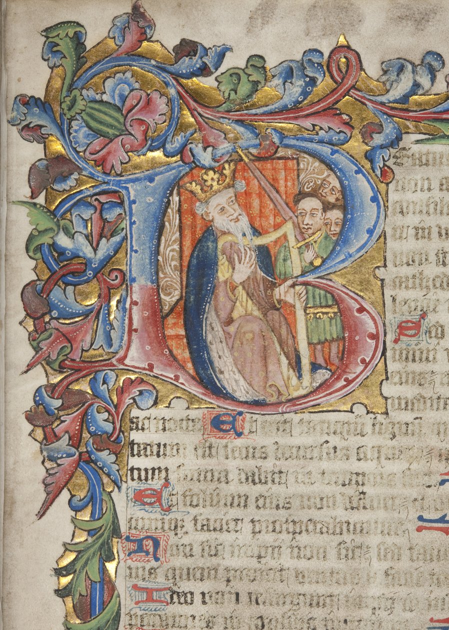 Psalter met Sarum-gebruik kalender, ca. 1425-75 door English School