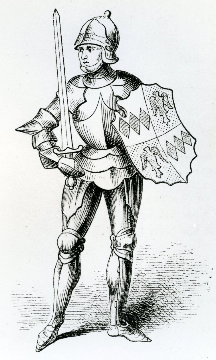 Richard Neville, 16e Graaf van Warwick (1420-71) door English School