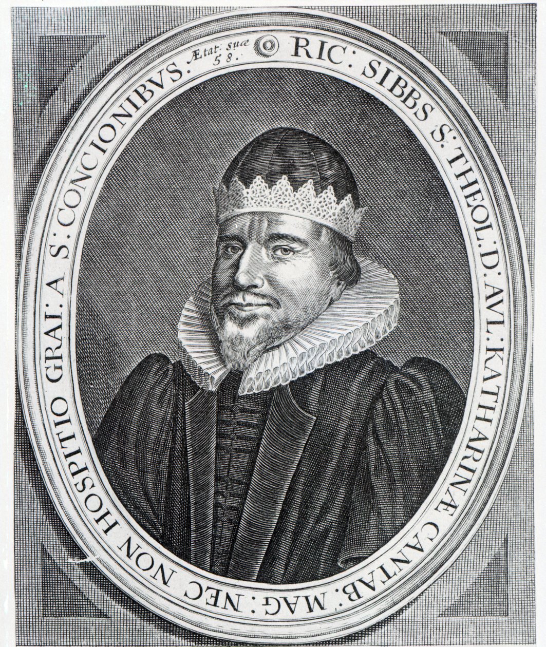 Richard Sibbes (gravure) door English School