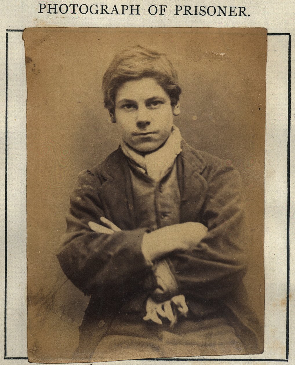Robert Charlton, ca. 1870 (sepia foto) door English School
