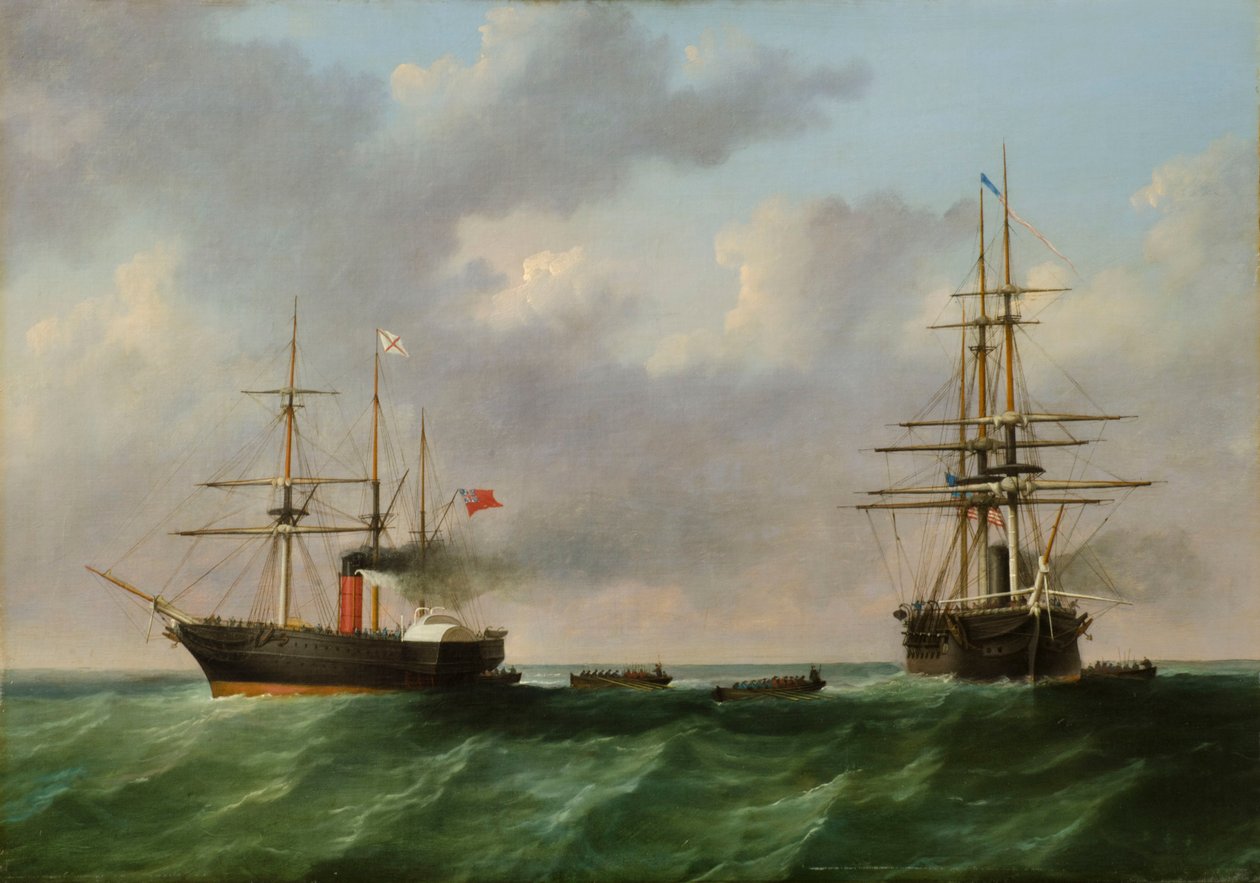 "San Jacinto" en "Trent Affair" door English School