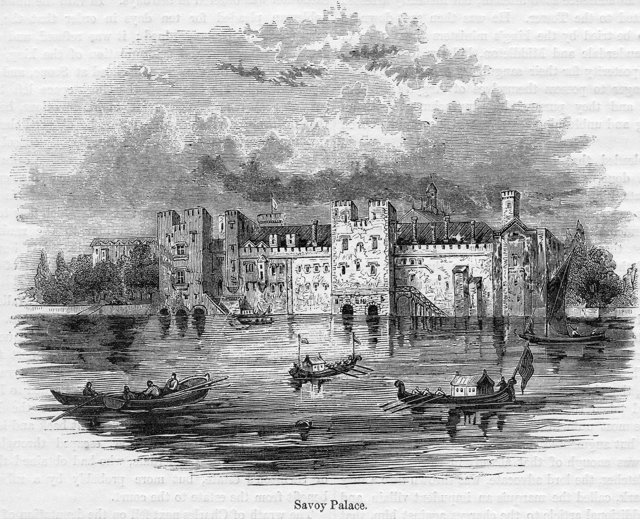 Savoy Palace, 1661 door English School