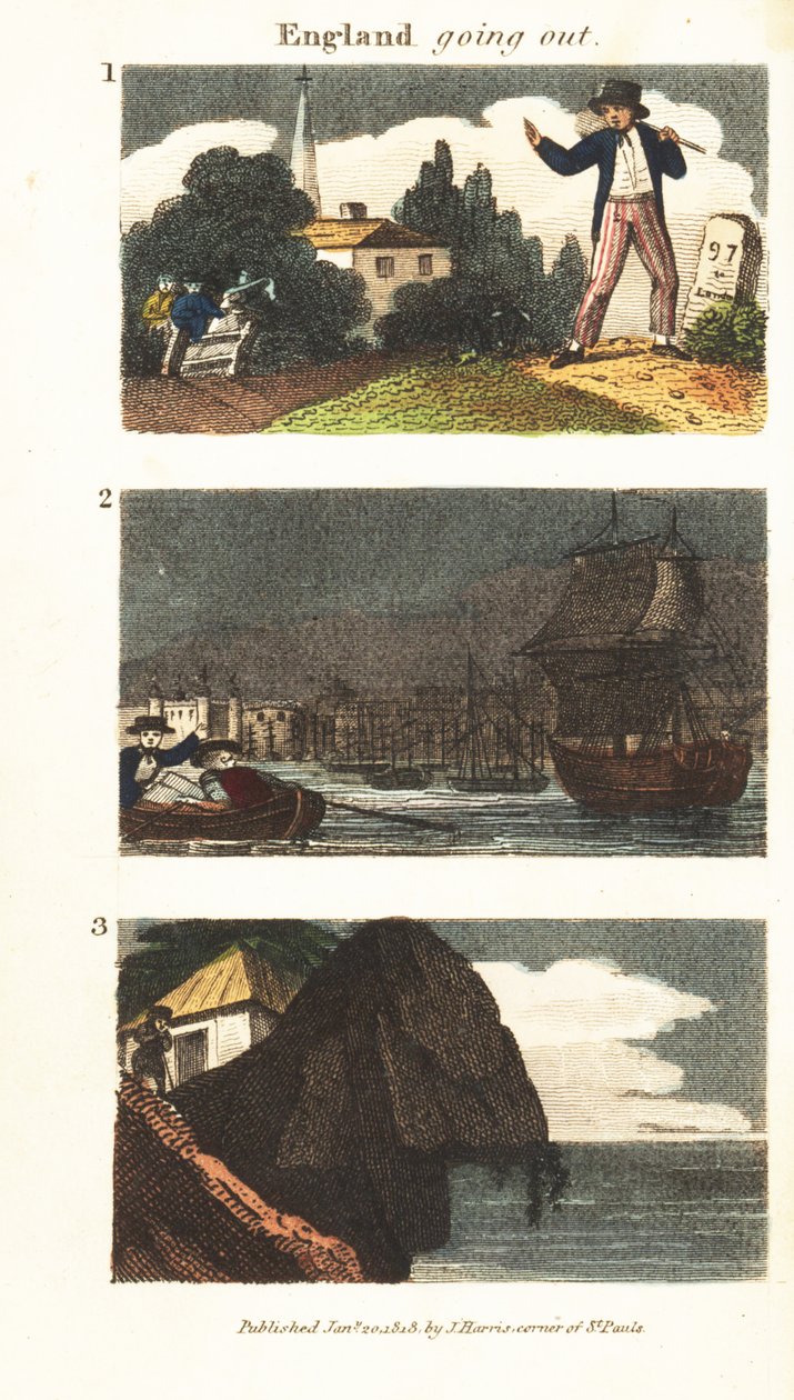 Scènes in Engeland, Regency tijdperk door English School