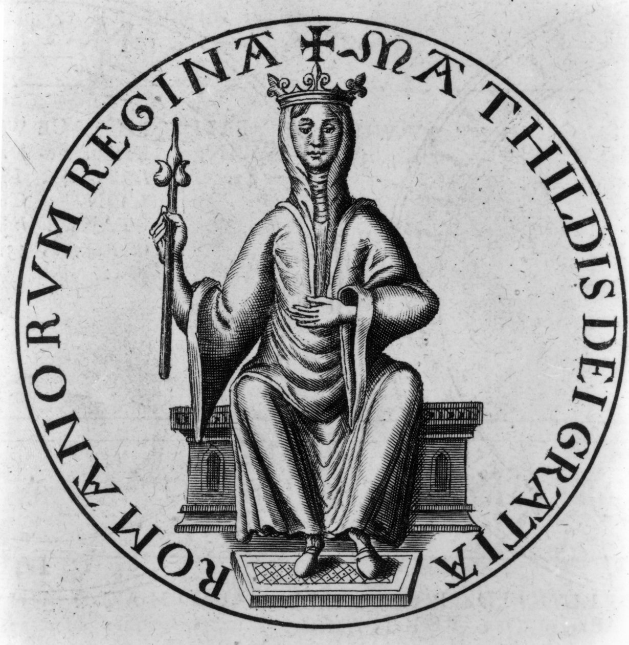 Zegel van Keizerin Matilda door English School