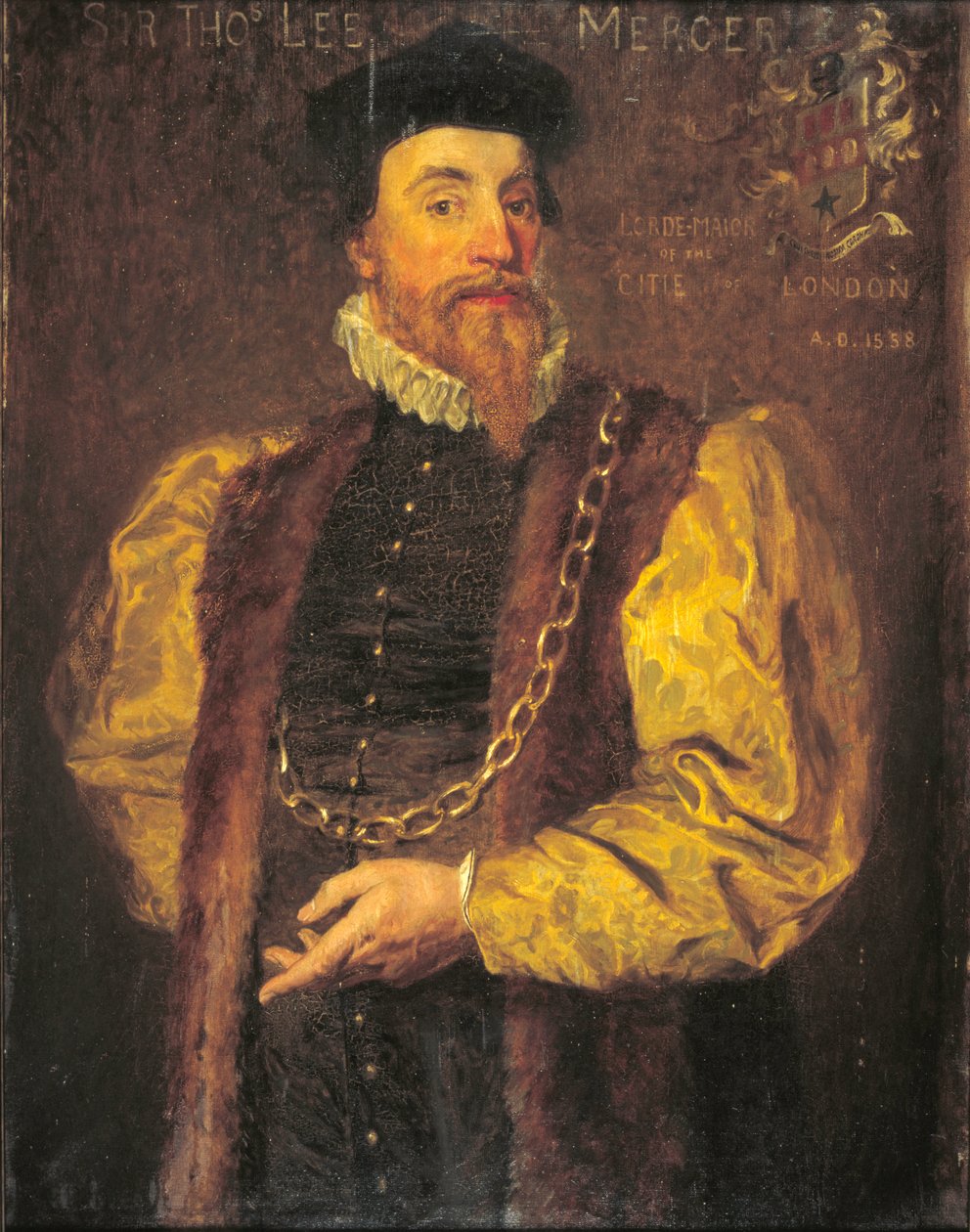 Sir Thomas Leigh (1558) door English School